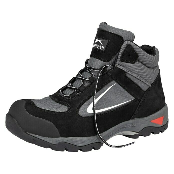 Kübler Pulse Sicherheitshalbstiefel S1P (Schuhgröße: 45, Schwarz/Anthrazit, S1P)