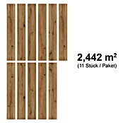 Vinylboden SPC Eiche Tobacco (Eiche Tobacco, Landhausdiele, 1 220 x 182 x 3,5 mm) | BAUHAUS