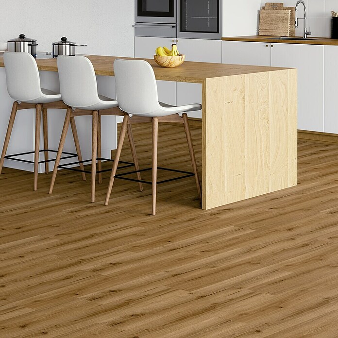 Vinylboden SPC Eiche Tobacco (Eiche Tobacco, Landhausdiele, 1 220 x 182 x 3,5 mm) | BAUHAUS