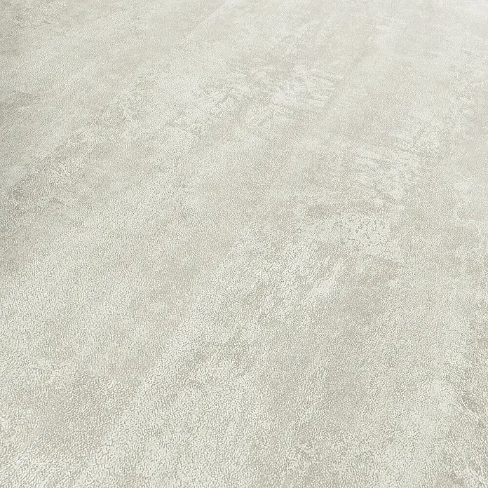 b!design Vinylboden SPC - Hellas, Fliese, 609,6 x 304,8 x 3,8 mm - Nahaufnahme einer beigen Tapete mit subtiler Textur, die für eine warme und einladende Atmosphäre sorgt. Perfekt für stilvolle Innenräume.