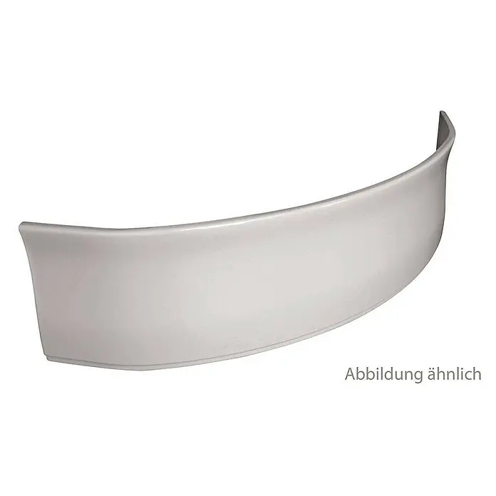 Calmwaters Eckbadewanne Original - Sanitäracryl, Weiß - Abbildung eines weißen Badewannenaufsatzes, der das Badezimmer optisch aufwertet und einen modernen Touch verleiht.