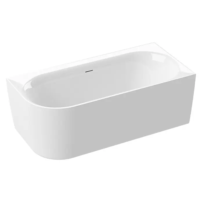 Calmwaters Freistehende Badewanne Seamless Comfort - Sanitäracryl, Weiß - Eine moderne, freistehende Badewanne in Weiß. Das schlichte Design und die klaren Linien machen sie zum Hingucker in jedem Badezimmer.