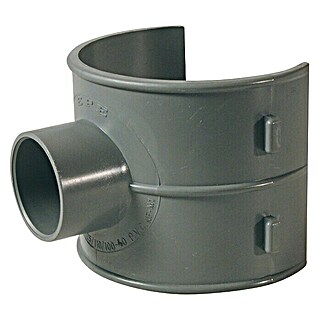 Injerto para tubo de PVC (110 mm - 125 mm, Diámetro salida: 50 mm, PVC)