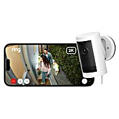 Ring Cámara para exterior Plus (2.048 x 1.536 píxeles (2K-HD), Blanco) | BAUHAUS