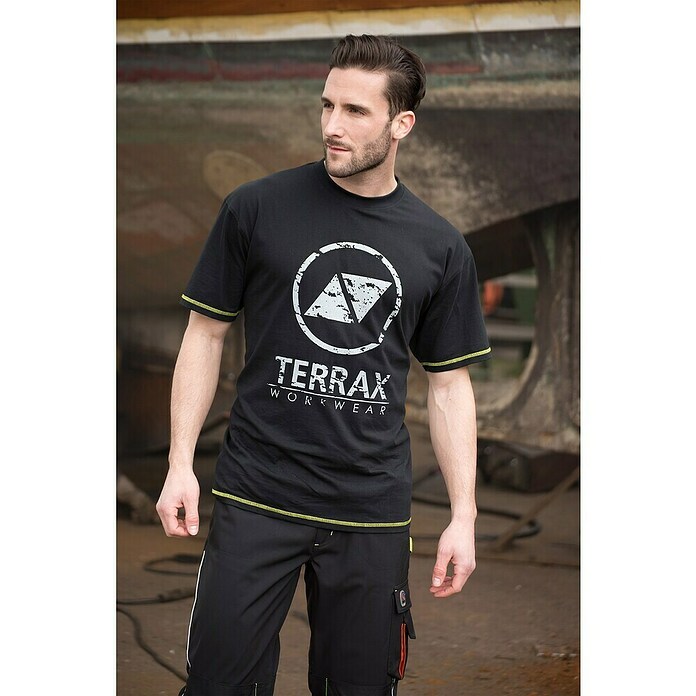 Terrax Workwear T-Shirt (Größe: M, Anthrazit) | BAUHAUS