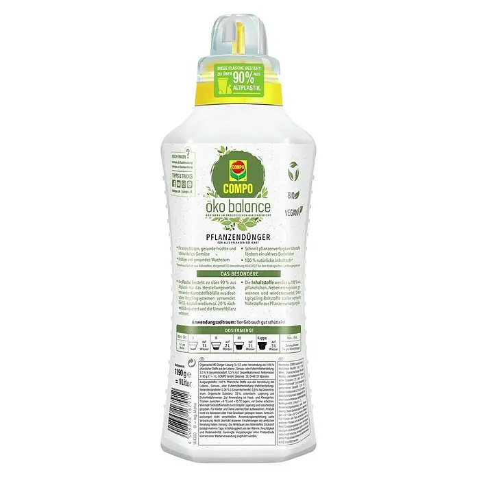 Compo Bio-Gartendnger ko Balance - 1 l online kaufen bei BAUHAUS