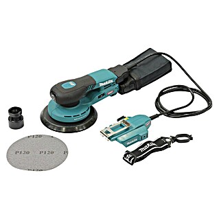 Makita XGT 40V max. Lijadora excéntrica de batería BO004CGZ (40 V, Sin batería, Diámetro disco de lija: 150 mm)