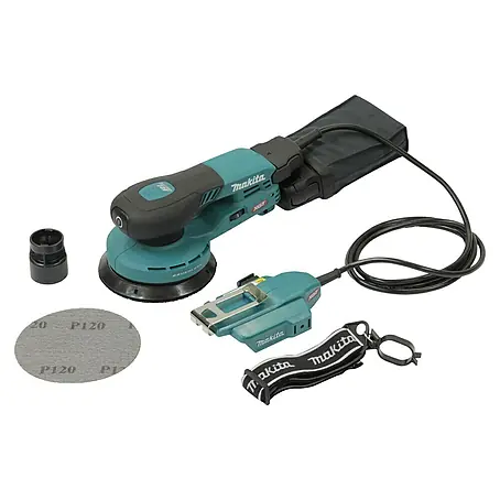 Makita XGT 40V max. Lijadora excéntrica de batería BO001CG