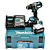Makita XGT 40V max. Taladro atornillador percutor de batería HP002GA202 