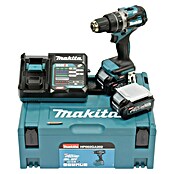 Makita XGT 40V max. Taladro atornillador percutor de batería HP002GA202 (40 V, 2 baterías, 2 Ah, 64 Nm) | BAUHAUS