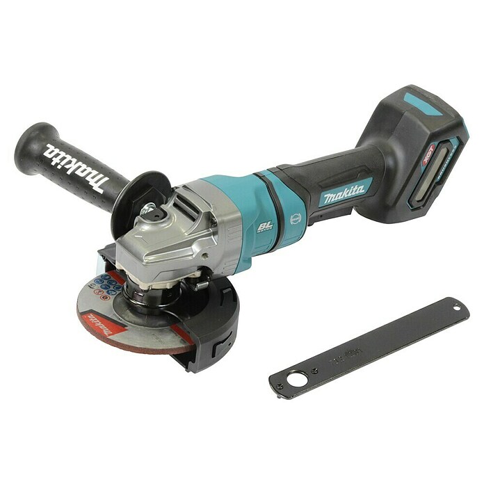 Makita XGT 40V max. Amoladora angular de batería GA050GZ (40 V, Sin batería, Diámetro disco: 125 mm) | BAUHAUS