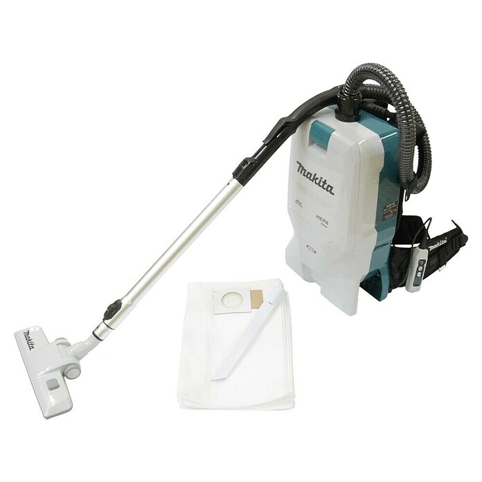 Makita XGT 40V max. Aspiradora con mochila de batería VC011GZ (40 V, Sin batería, Volumen de recipiente: 6 l) | BAUHAUS