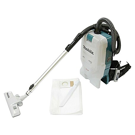Makita XGT 40V max. Aspiradora con mochila de batería VC011GZ (40 V, Sin batería, Volumen de recipiente: 6 l)