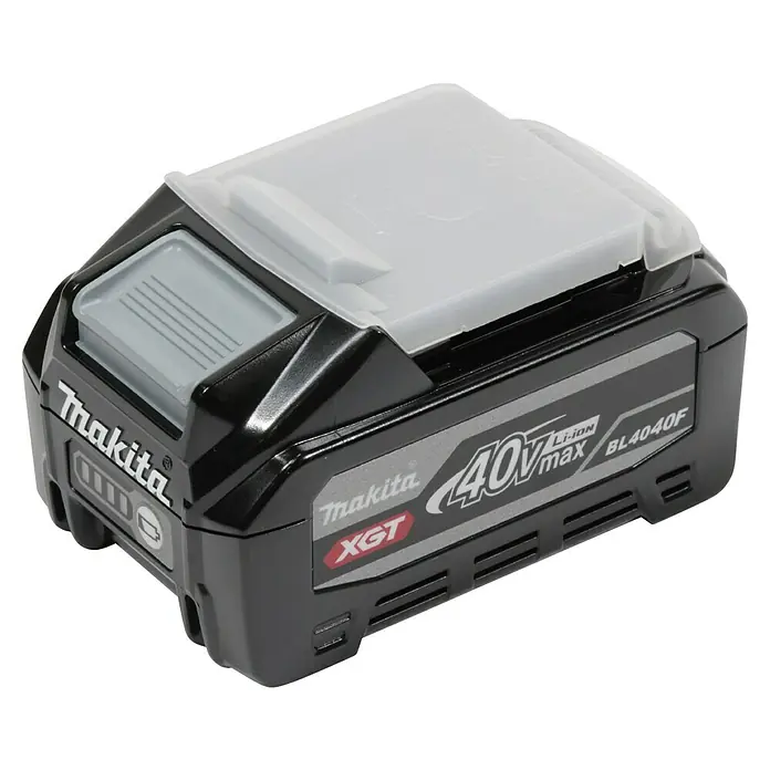 Makita XGT 40V max. Akku BL4040F - 40 V, 4 Ah, Li-Ionen - Makita XGT 40Vmax BL4040F Lithium-Ionen-Akku, ideal für leistungsstarke kabellose Werkzeuge. Zuverlässige Energiequelle für Profis.