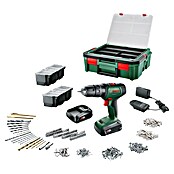 Bosch Power for All 18V Akkuschrauber 18V 2x1.5Ah + 241tlg. (18 V, 2 Akkus, 1,5 Ah, 241 -tlg.) | BAUHAUS
