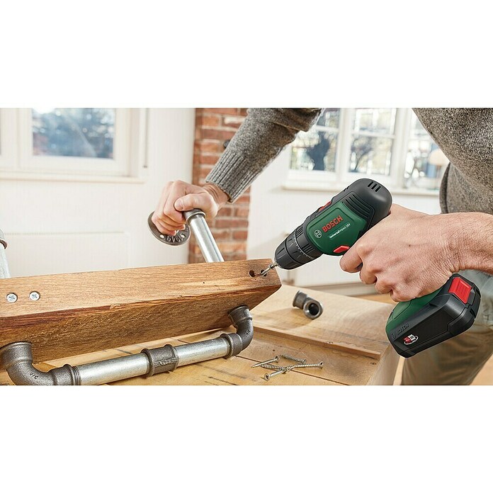 Bosch Power for All 18V Akkuschrauber 18V 2x1.5Ah + 241tlg. (18 V, 2 Akkus, 1,5 Ah, 241 -tlg.) | BAUHAUS