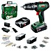Bosch Power for All 18V Akkuschrauber 18V 2x1.5Ah + 241tlg. 