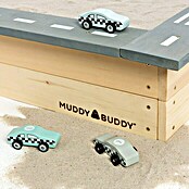 Muddy Buddy Cajón de arena (L x An x Al: 135 x 125 x 20 cm, Madera)