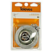 Televés Kit de montaje de vientos (Apto para: Antena, Ø x Al: 4,5 cm x 25 m) | BAUHAUS