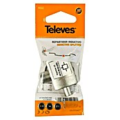 Televés Distribuidor enchufable CEI 2D (Tipo de conexión: Macho - Hembra) | BAUHAUS