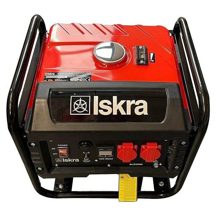 Iskra Električni generator BLD 3300i  (Nazivna moč: 3 kW, Prostornina tanka: 10 l) | 2355 - Stromerzeuger | BBDN - Baustellengeräte | BBD - Elektro WZ/Großmaschinen | BB - ElektroWZ/Großmaschinen | B - Werkz/Masch/Maschzubeh/Auto | BAUHAUS