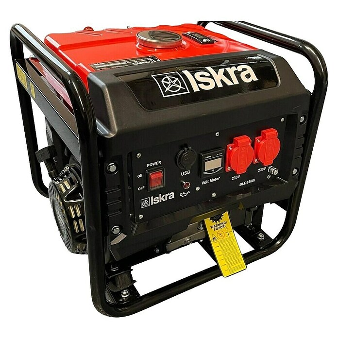Iskra Električni generator BLD 3300i  (Nazivna moč: 3 kW, Prostornina tanka: 10 l) | 2355 - Stromerzeuger | BBDN - Baustellengeräte | BBD - Elektro WZ/Großmaschinen | BB - ElektroWZ/Großmaschinen | B - Werkz/Masch/Maschzubeh/Auto | BAUHAUS