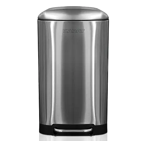 Floordirekt  Standard Mülleimer Cubo 30 L Silber