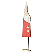 Boltze Dekofigur Gomas (L x B x H: 14 x 6 x 71 cm, Holz, Zwerg, Rot) | BAUHAUS