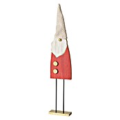 Boltze Dekofigur Gomas (L x B x H: 13 x 6 x 64 cm, Holz, Zwerg, Rot) | BAUHAUS