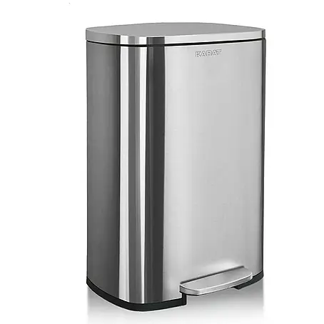 Floordirekt  Standard Mülleimer Dustin 30 L Silber