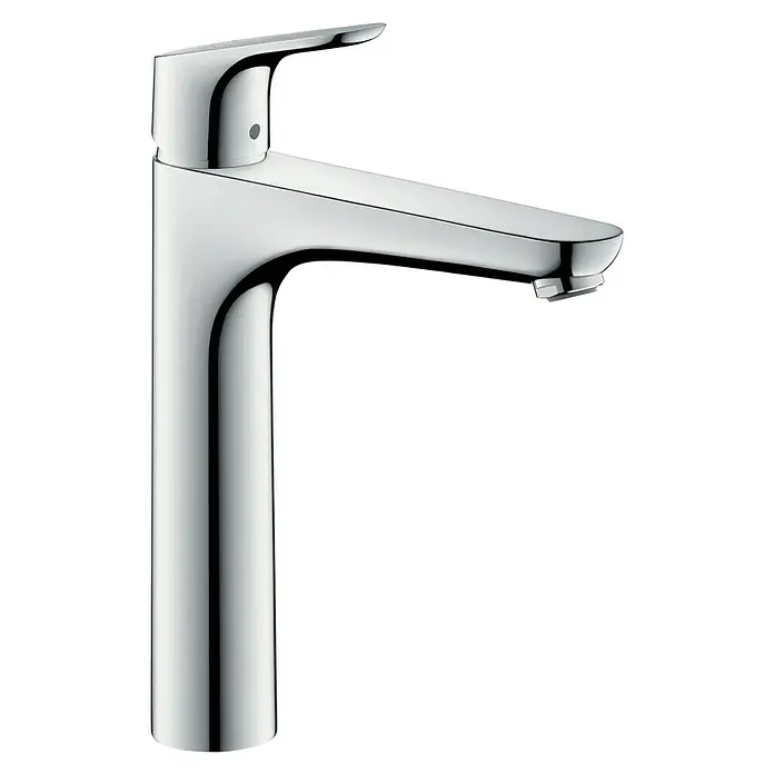Hansgrohe Focus Waschtischarmatur 190 - Chrom, Glänzend - Moderner, glänzender Chrom-Waschtischmischer mit schlankem Design. Ideal für jedes Badezimmer.