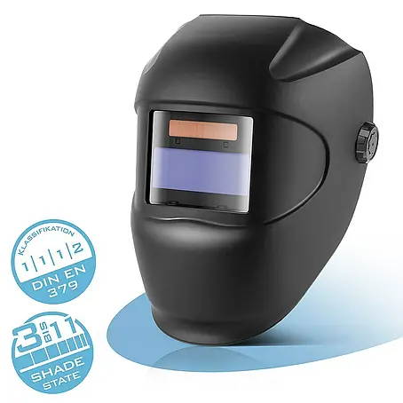 STAHLWERK  Schutzhelm Automatik Schweißhelm ROOKIE 1/1/1/2