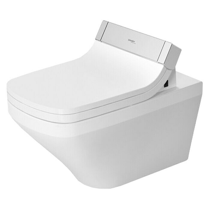 Duravit DuraStyle Wand-WC Typ 2 (Mit Spülrand, Mit antibakterieller Glasur, Spülform: Tief, WC Abgang: Waagerecht, Weiß)