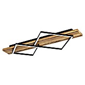 Eglo Plafón LED Boyal (28 W, An x L: 40,5 x 78 cm, Marrón, Blanco cálido) | BAUHAUS