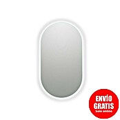 Bath Stage Espejo con luz LED B-950 (50 x 90 cm, Ácido, Ovalada) | BAUHAUS