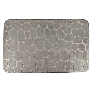 Kupaonski tepih Tendance Pebble (D x Š: 50 x 80 cm, Svijetlo siva)