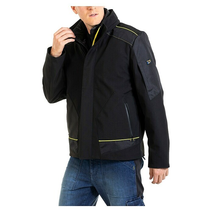 Rica Lewis Delovna jakna ALLIN1  (XL, Črna) | 1858 - Arbeitsjacken und -mäntel | BADE - Arbeitsschutz | BAD - Handwerkzeuge | BA - Handwerkzeuge | B - Werkz/Masch/Maschzubeh/Auto | BAUHAUS