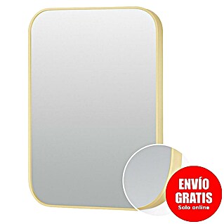 Bath Stage Espejo de pared B-957 (60 x 80 cm, Oro viejo)