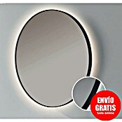 Bath Stage Espejo con luz B-960 (Diámetro: 100 cm, Negro, Blanco frío) | BAUHAUS