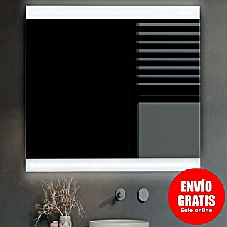 Bath Stage Espejo con luz LED B-932 (120 x 70 cm, Blanco frío)