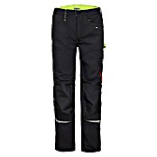 Terrax Workwear Herren-Arbeitshose (Konfektionsgröße: 50, Schwarz/Limette) | BAUHAUS