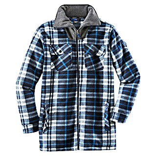Terratrend Flanellhemd (Größe: XXXL, Anthrazit/Royalblau)
