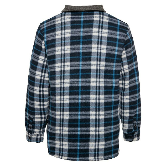 Terratrend Flanellhemd (Größe: XXXL, Anthrazit/Royalblau) | BAUHAUS
