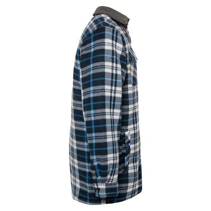 Terratrend Flanellhemd (Größe: XXXL, Anthrazit/Royalblau) | BAUHAUS
