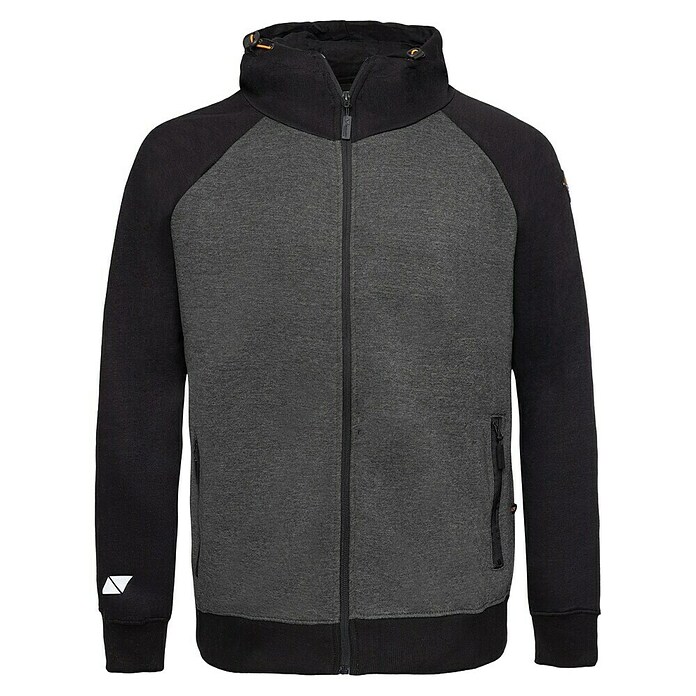 Sweatjacke (L, Dunkelgrau/Schwarz) | BAUHAUS