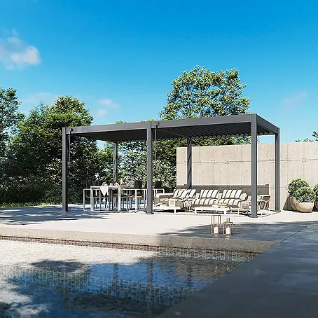 Weide  Pergola Classic 3 x 6 M Anthrazit