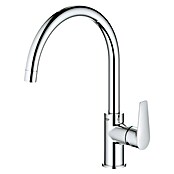 Grohe Start Edge Armatura za pomivalno korito  (Dolžina izliva: 223 mm, Vrteče, Krom, Sijaj) | Armature za pomivalno korito | Kuhinjske armature | Kuhinje | Izdelki | BAUHAUS