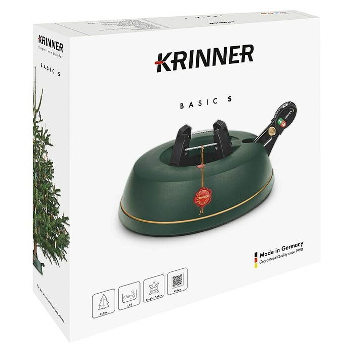 Krinner Kerstboomstandaard Basic S (l x b x h: 28 x 28 x 7,6 cm, Max. stamdiameter: 9 cm) | BAUHAUS