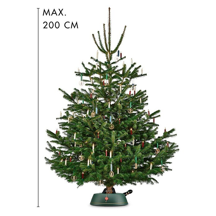 Krinner Kerstboomstandaard Basic S (l x b x h: 28 x 28 x 7,6 cm, Max. stamdiameter: 9 cm) | BAUHAUS