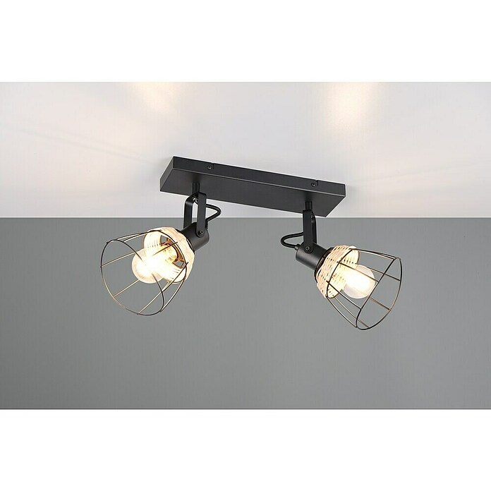 Trio Lighting Regleta Jerome (20 W, Negro, E27) | BAUHAUS